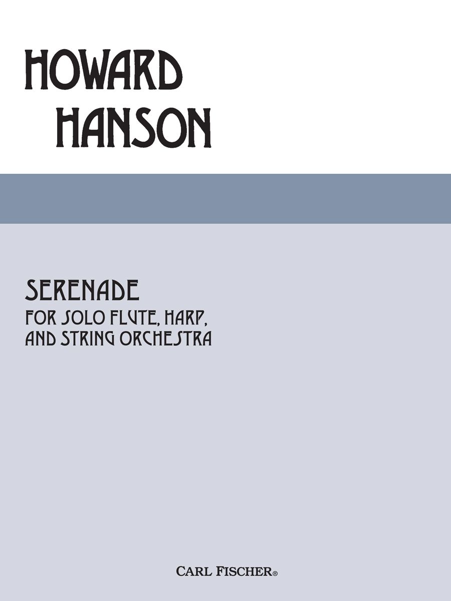 Serenade Op 35 for Flute Harp Strings Full Score