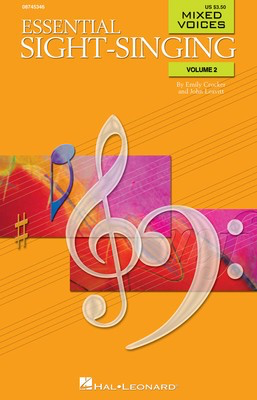 Essential Sight-Singing Volume 2 Mixed Voices - Emily Crocker|John Leavitt - SATB Hal Leonard Choral Score Octavo