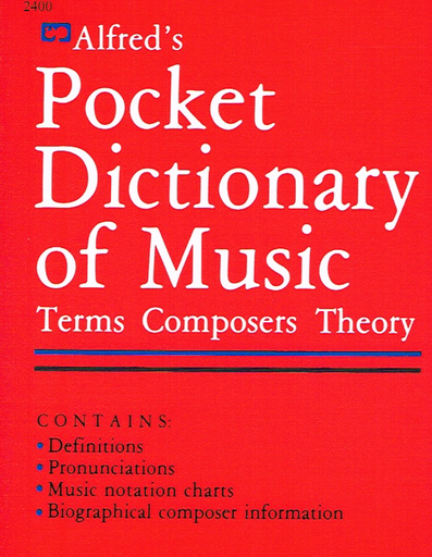 Alfred's Pocket Dictionary of Music