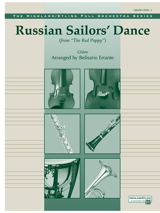 Russian Sailors' Dance – Full Orchestra Conductor Score & Parts (Digital Download)