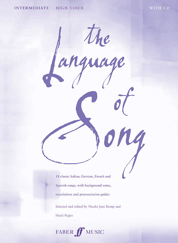 LANGUAGE OF SONG INTERMEDIATE HIGH VCE