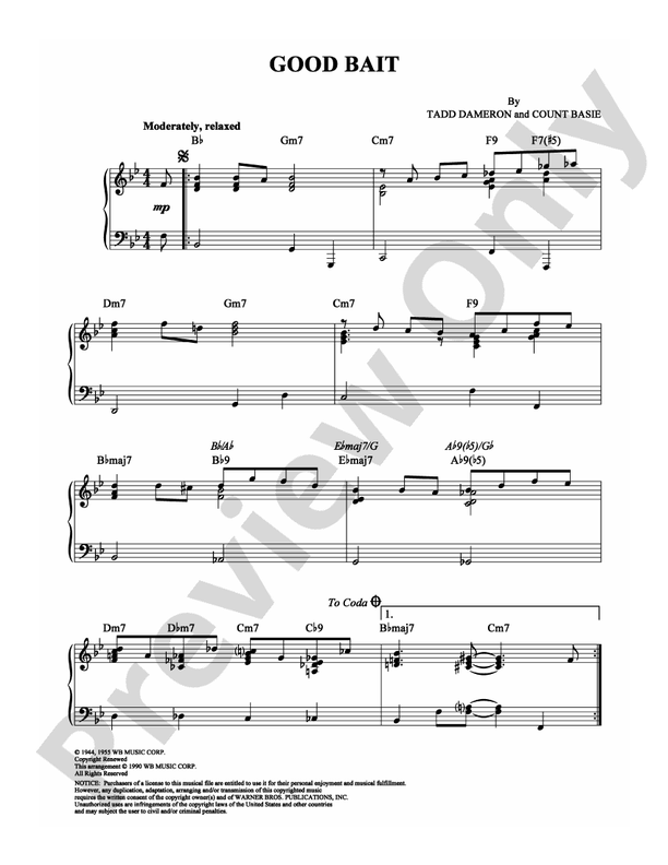 Good Bait - Piano (Digital Download)