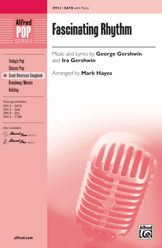 Fascinating Rhythm - Arr. Mark Hayes – SATB Choral Octavo (Digital Download)