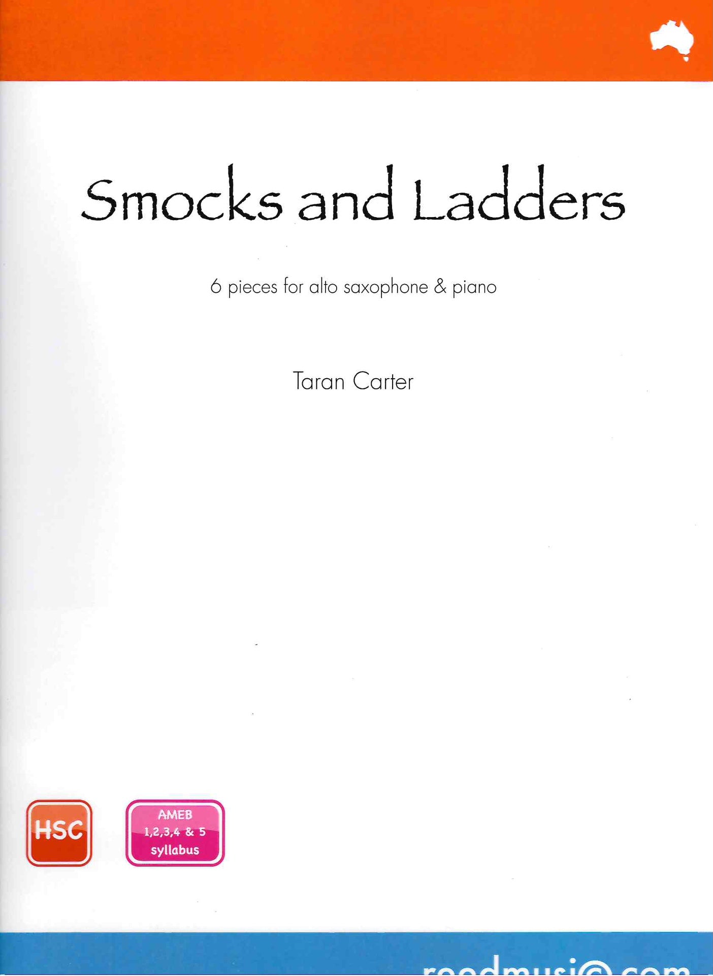 Carter - Smocks & Ladders - Alto Saxophone/Piano Accompaniment Reed Music RM323