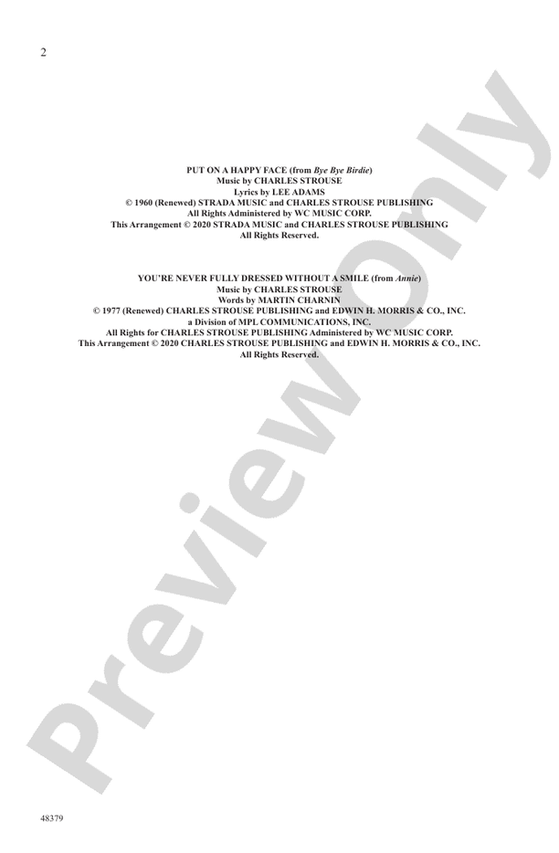 Happy Face Medley – 2-Part Choral Octavo (Digital Download)