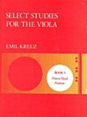 Selected Studies Bk 3 First To Third Position - Emil Kreuz - Viola Stainer & Bell Viola Solo
