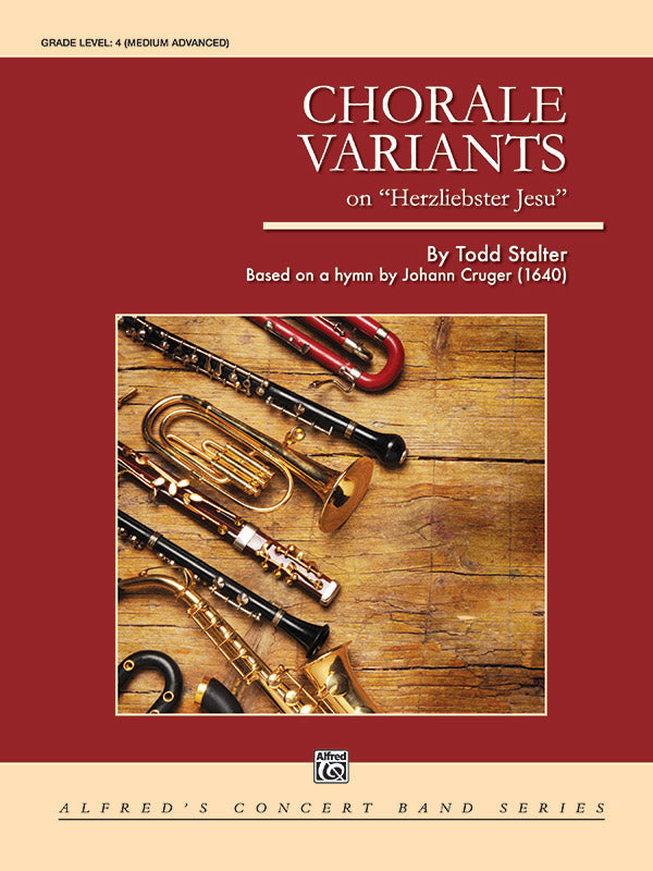 Chorale Variants On Herzliebster Jesu CB Gr 4 Stalter Todd