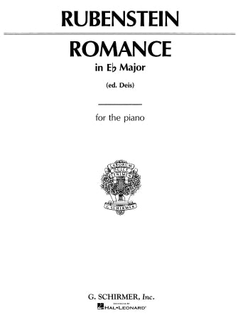 Rubinstein - Romance Op44 Ebmaj - Piano Solo Schirmer 50281060