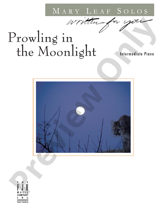 Prowling in the Moonlight - Piano (Digital Download)