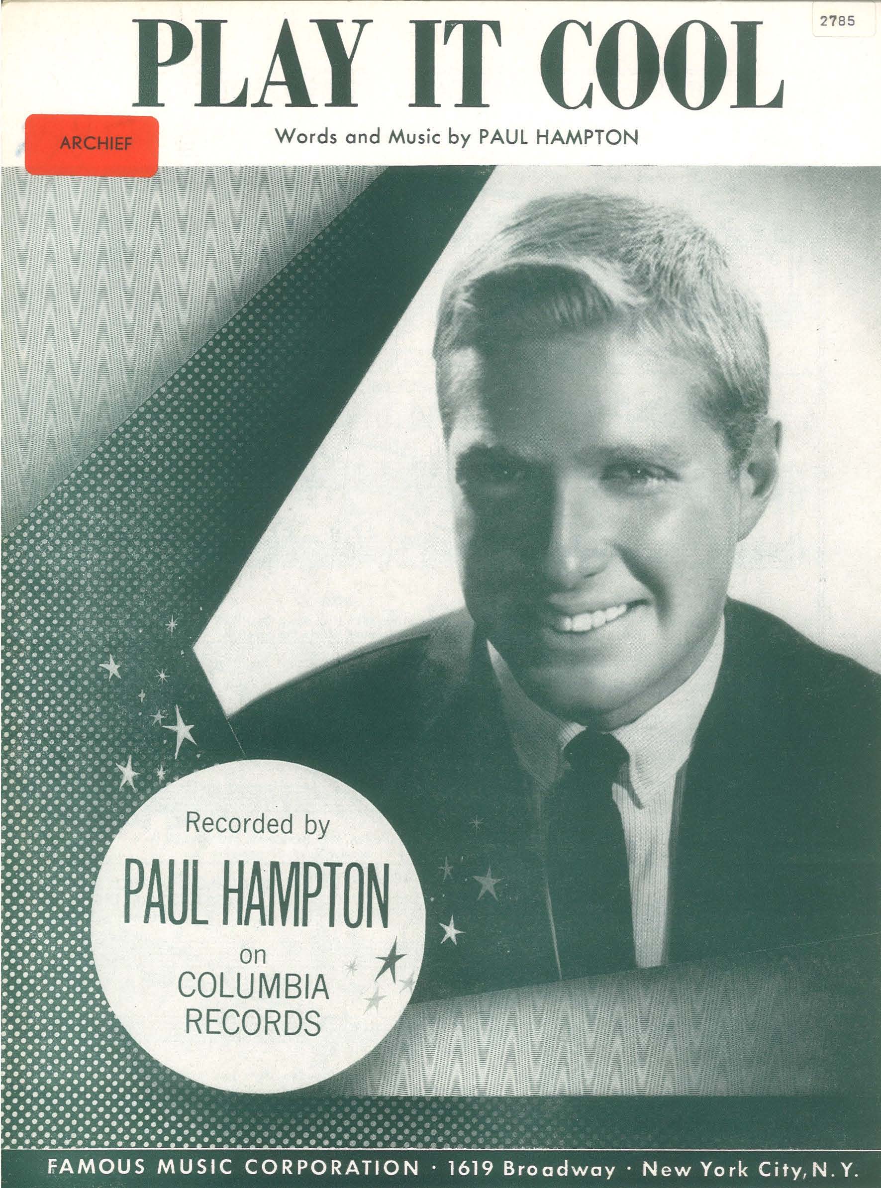 Play It Cool - Paul Hampton - PVG (Digital Download)