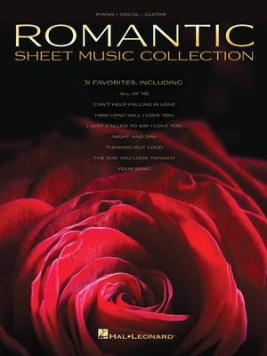 Romantic Sheet Music Collection - Guitar|Piano|Vocal Hal Leonard