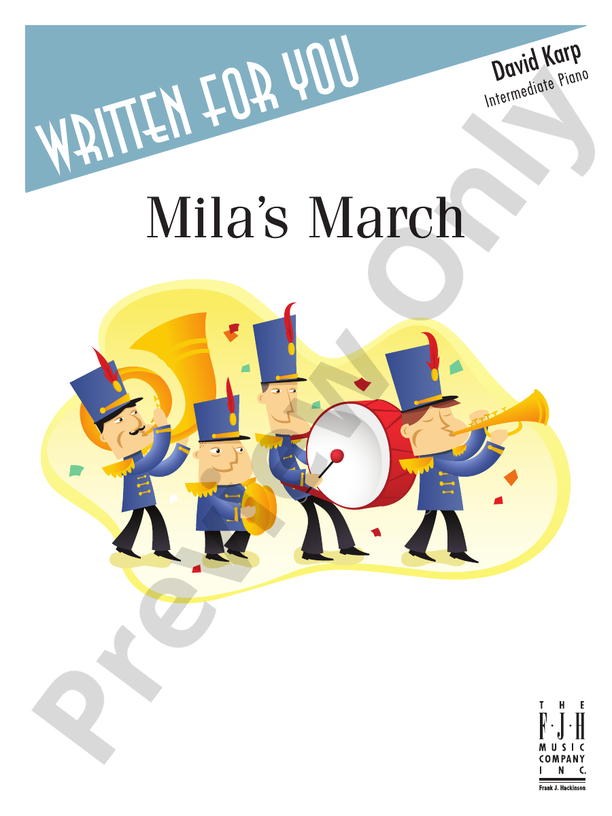 Mila's March - Piano (Digital Download)