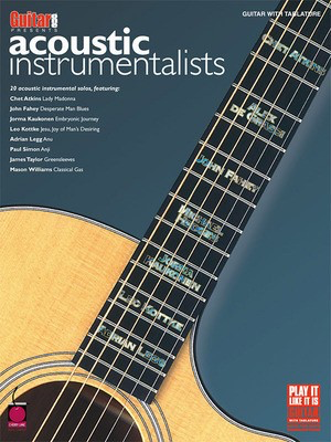 Guitar One Presents Acoustic Instrumentalists - Guitar Cherry Lane Music Guitar TAB