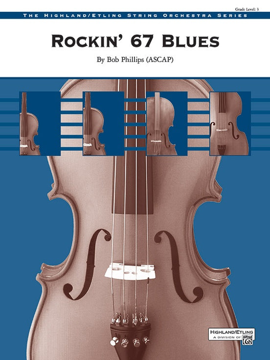 Rockin' 67 Blues - String Orchestra Conductor Score & Parts (Digital Download)