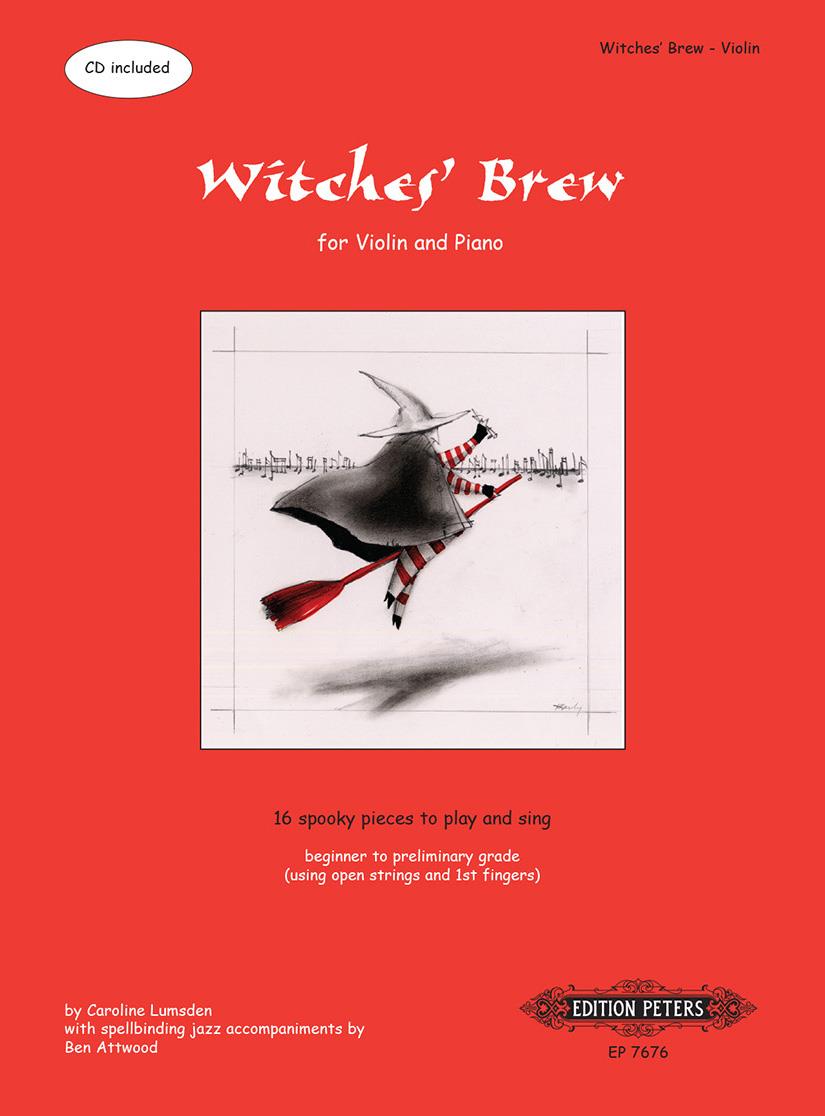 Witches' Brew - Violin/CD/Piano Accompaniment - Caroline Lumsden - Peters EP7676