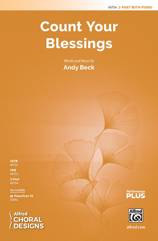 Count Your Blessings - 2 Part Treble Choral Octavo (Digital Download)
