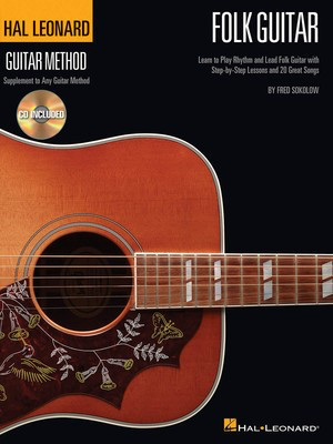 Hal Leonard Folk Guitar Method - Guitar/CD by Sokolow Hal Leonard 697414