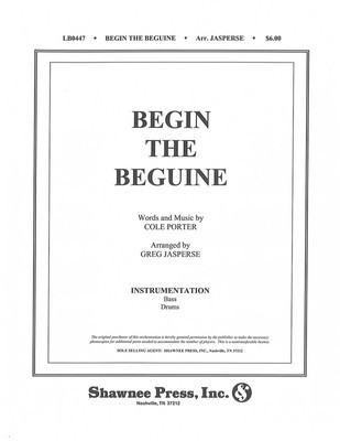 Begin the Beguine - Cole Porter - Greg Jasperse Shawnee Press