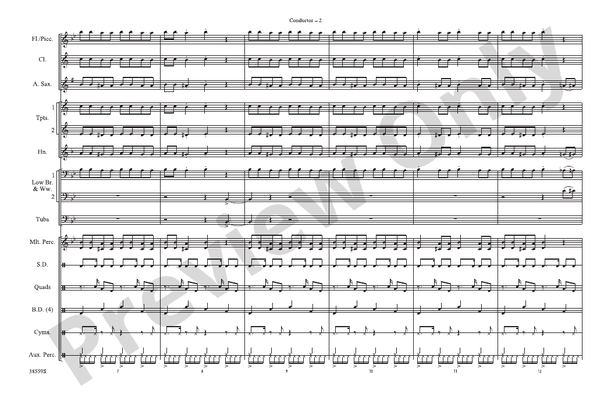 Wepa – Marching Band Conductor Score & Parts (Digital Download)