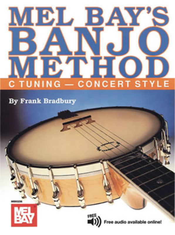 Banjo Method C Tuning Concert Style - Bradbury