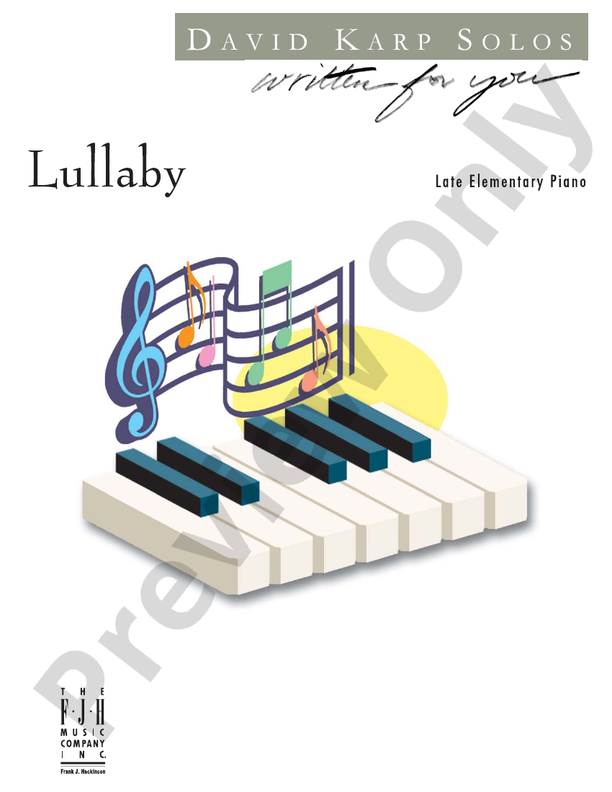 Lullaby - DSM-DW9257 - Piano (Digital Download)
