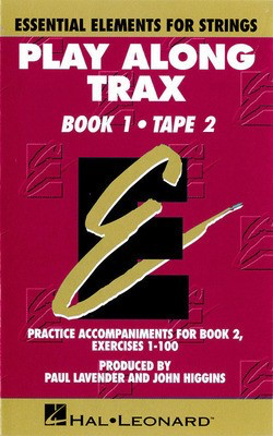 Essential Elements for Strings Play-Along Trax - Book 1, Cassette 2 - Double Bass|Viola|Cello|Violin Hal Leonard Cassette