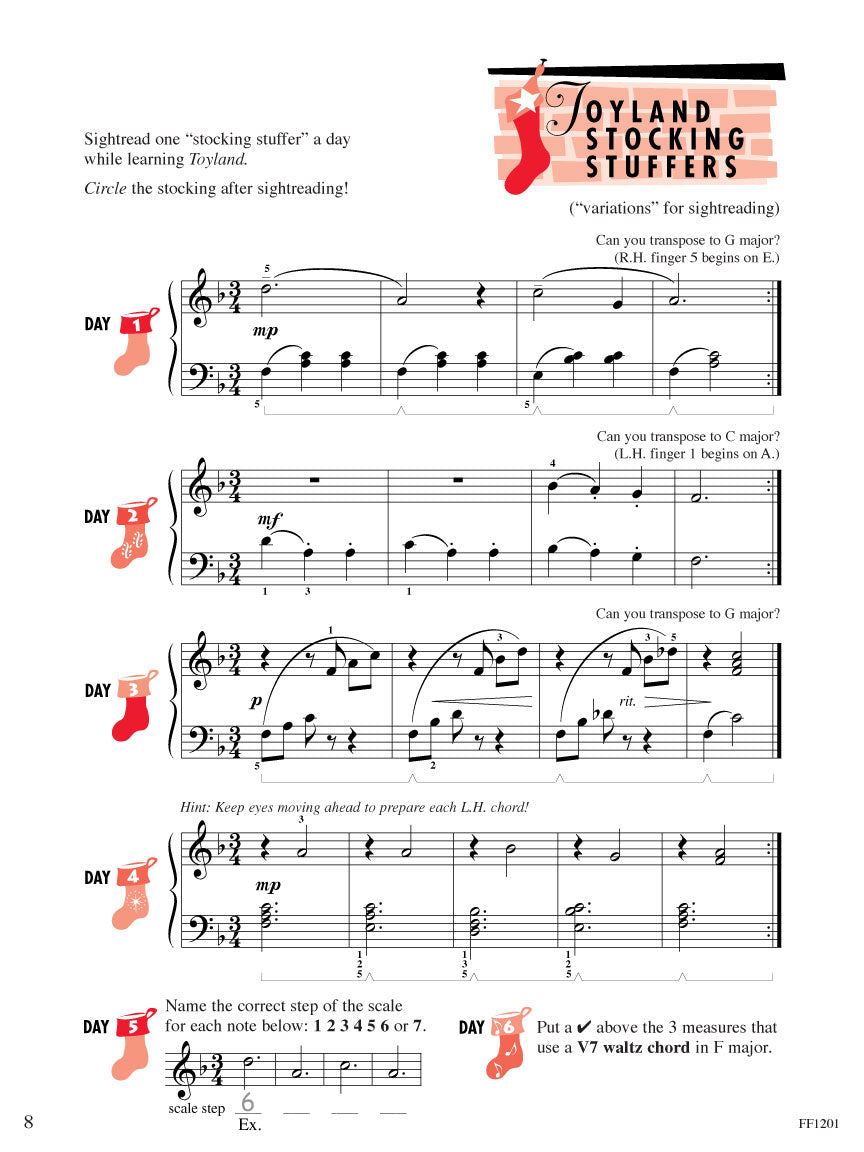 Piano Adventures Christmas Book - Level 3B