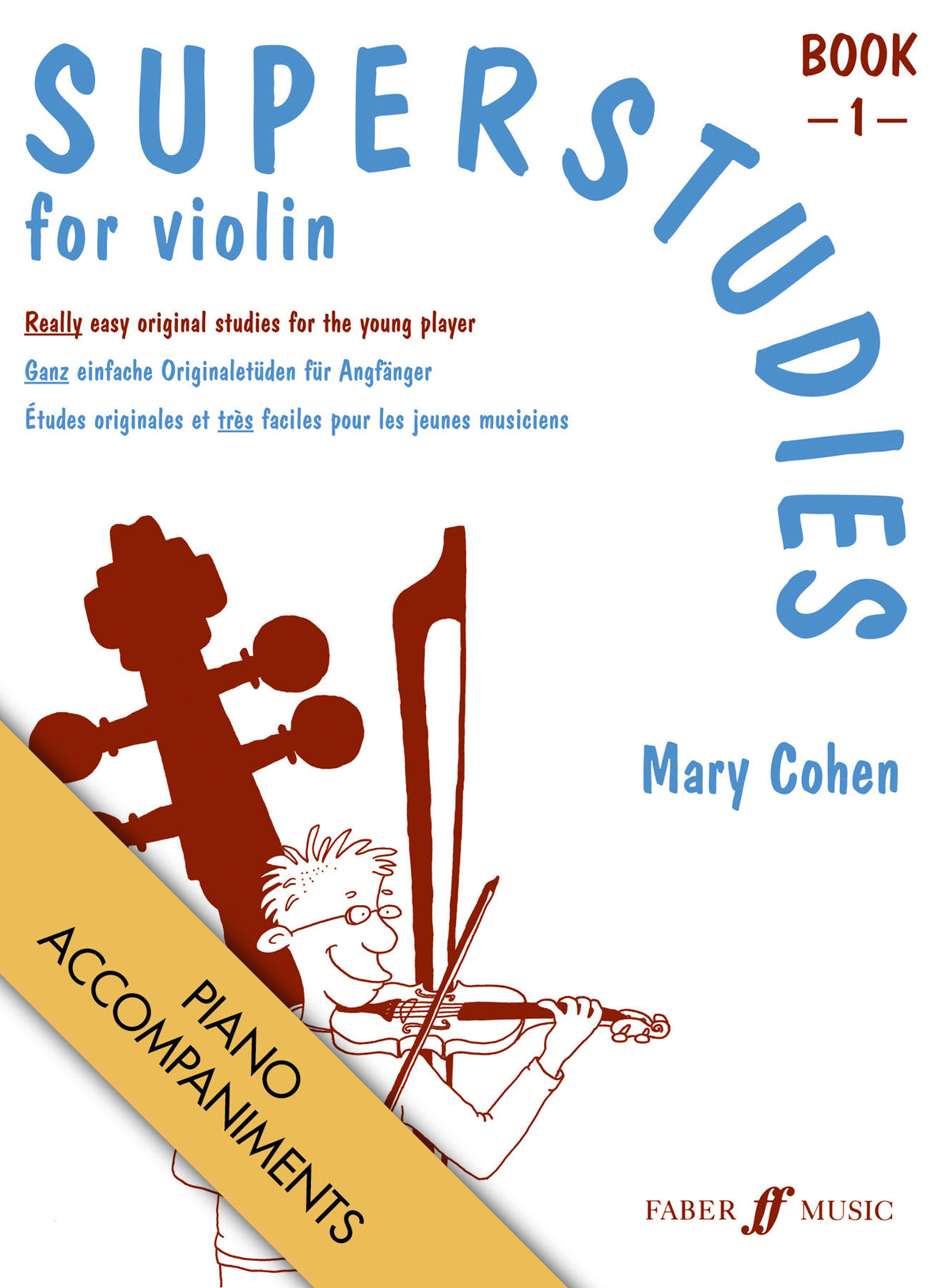 Superstudies for Violin Book 1 Piano Accompaniments - Piano Accompaniment (Digital Download)