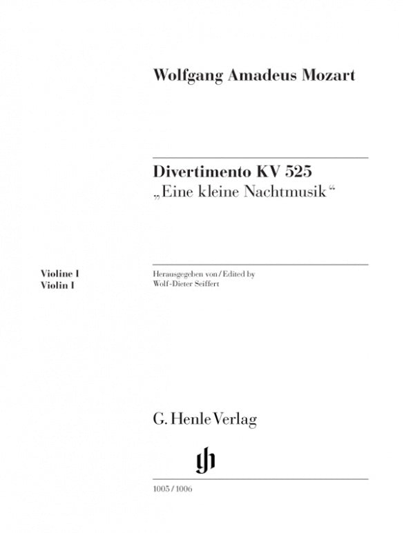 Divertimento K 525 Violin 1