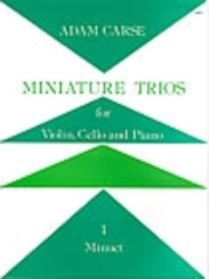 Minuet - for piano trio - Adam Carse - Piano|Cello|Violin Stainer & Bell Piano Trio