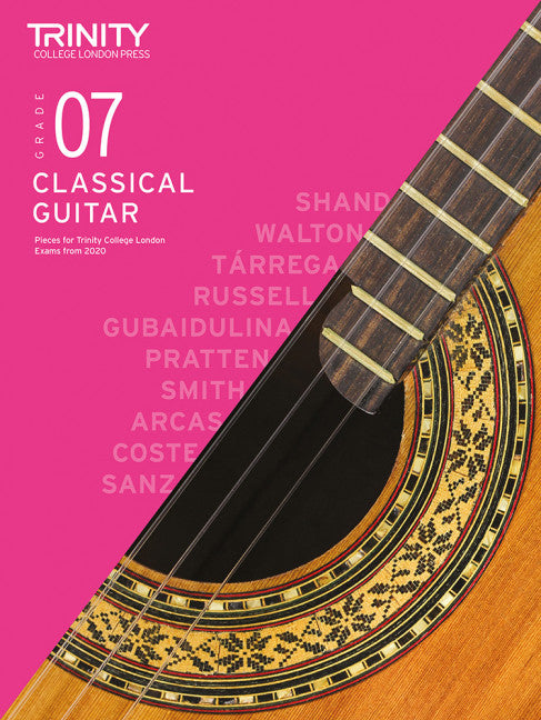 Trinity Classical Guitar Pieces 2020-23 Grade 7