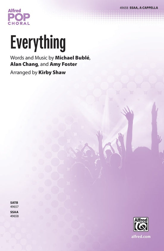Everything - SSAA, a cappella Choral Octavo (Digital Download)