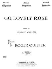 Go, Lovely Rose (Archive) - F Major Vocal/Piano (Digital Download)