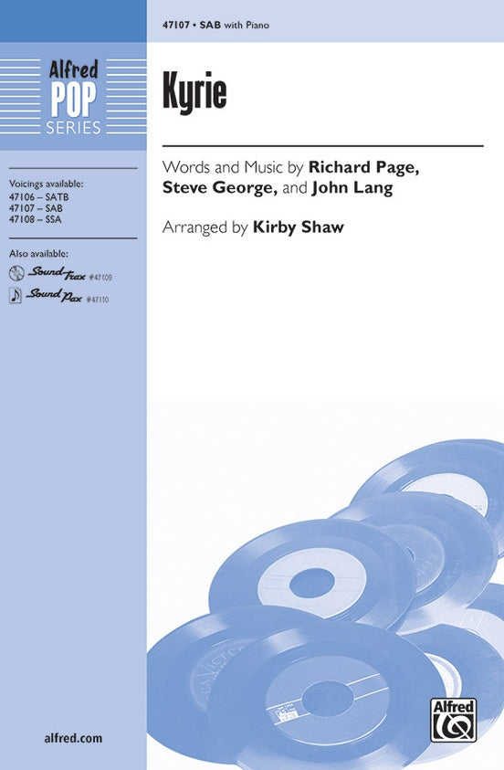 Kyrie - Arr. Kirby Shaw – SAB Choral Octavo (Digital Download)