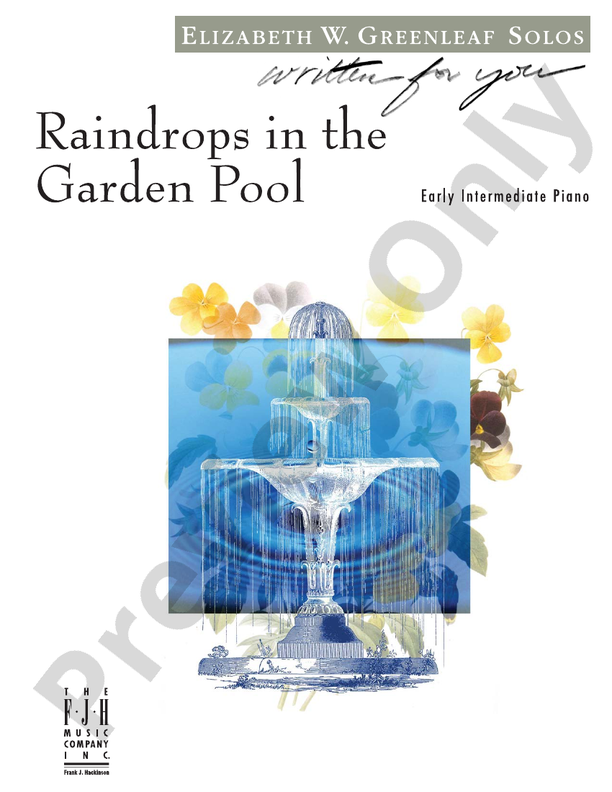 Raindrops in the Garden Pool - Piano (Digital Download)