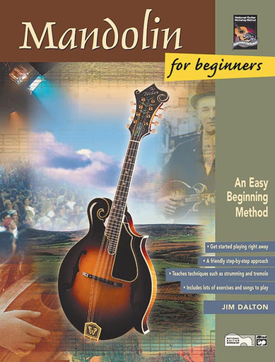 MANDOLIN FOR BEGINNERS BK/CD