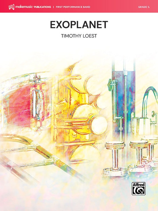 Exoplanet – Concert Band Conductor Score & Parts (Digital Download)