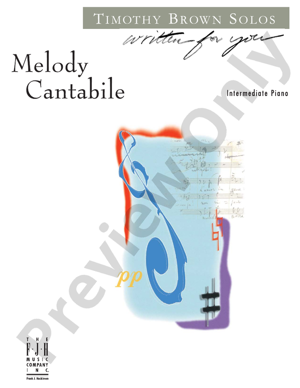 Melody Cantabile - Piano (Digital Download)