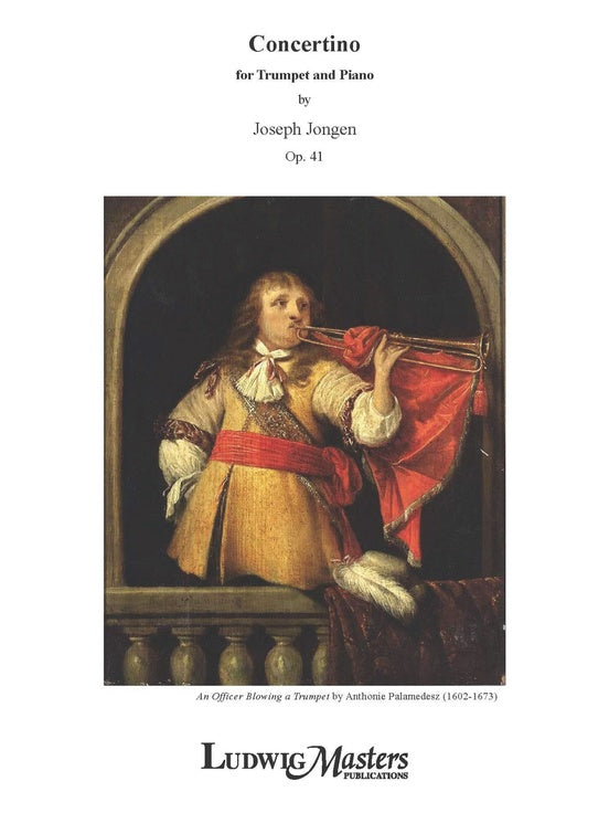 Concertino Op 41 Trumpet/Piano - Jongen - Masters