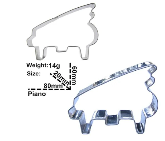 Cookie Cutter Grand Piano