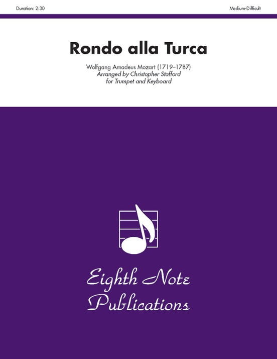 Rondo alla Turca Trumpet/Piano