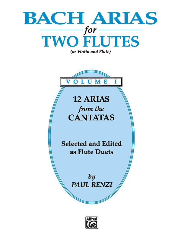 Bach Arias for Two Flutes Volume 1