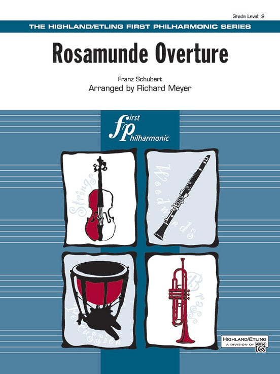 Rosamunde Overture – Full Orchestra Conductor Score & Parts (Digital Download)