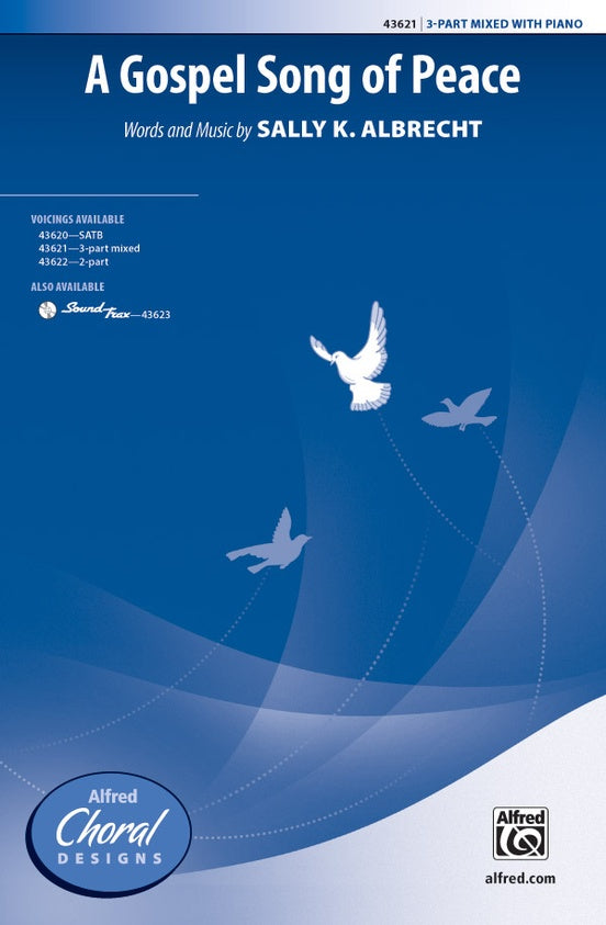 A Gospel Song of Peace - 3-Part Mixed Choral Octavo (Digital Download)