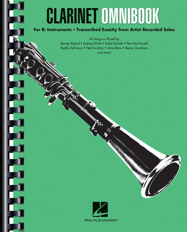 Clarinet Omnibook for B-flat Instruments - Hal Leonard 242667