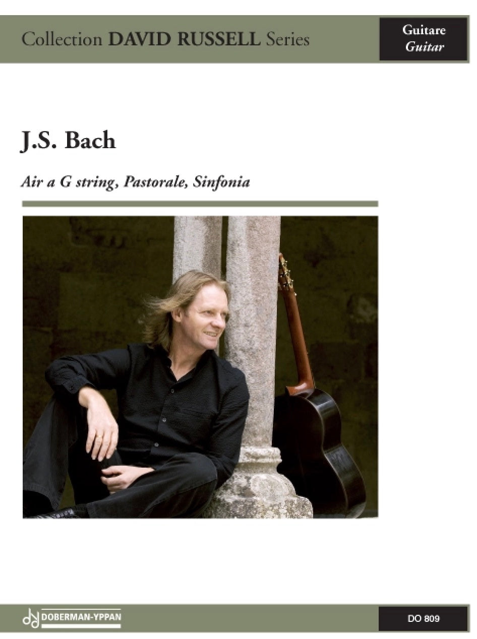 AIR ON THE G STRING ARR RUSSELL FOR GUITAR SOLO - BACH J S - GUITAR - DOBERMAN