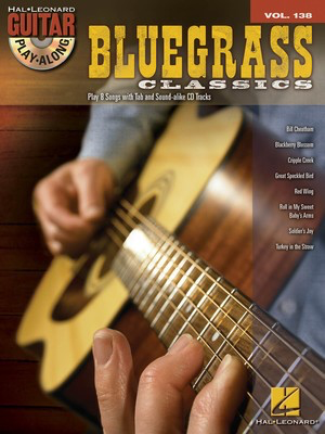 Bluegrass Classics - Guitar Play-Along Volume 138 - Various - Guitar Hal Leonard Guitar TAB with Lyrics & Chords /CD