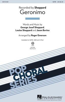 Geronimo - SATB Roger Emerson Hal Leonard Octavo