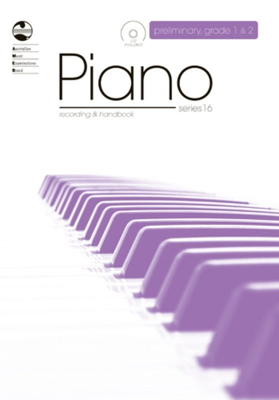 AMEB Piano Series 16 Preliminary to Grade 2 - CD Recording & Handbook AMEB 1203086339