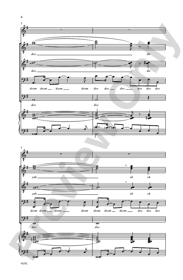 Love Is Here to Stay – TTBB divisi, a cappella Choral Octavo (Digital Download)